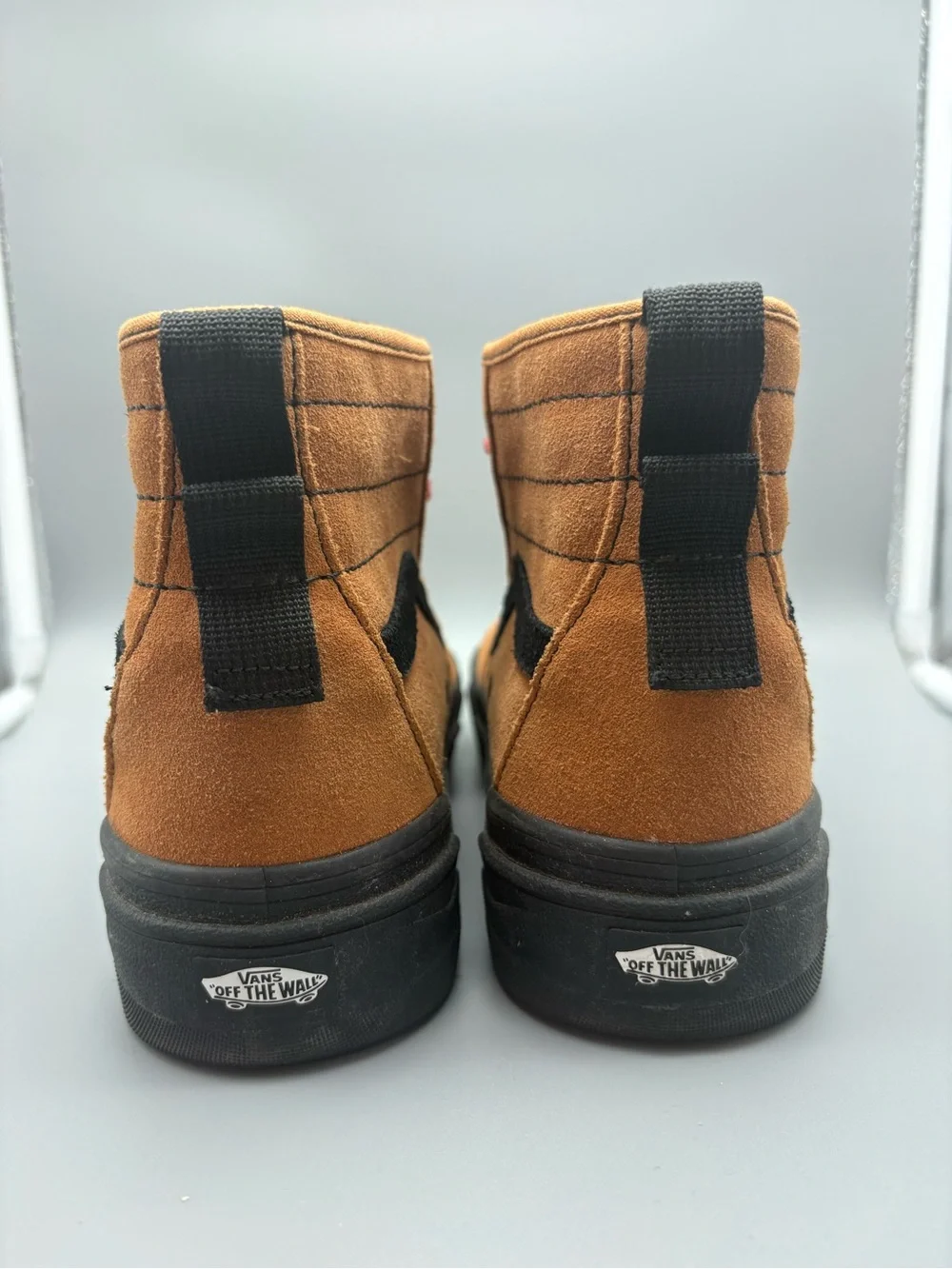 Vans | Sentry Sk8-Hi WC Hiker Suede Shoes - Brown Black ; Womens 8